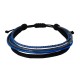 Handmade bracelet 5cords  4blue VRA00656