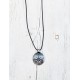 Pendant compass black KLA0118